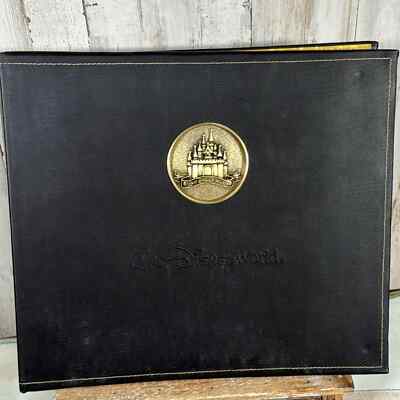 Walt Disney World Leatherette Photo Scrapbook Album 25 Pages - With Defects