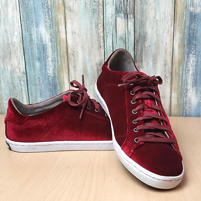Cole haan red velvet best sale shoes