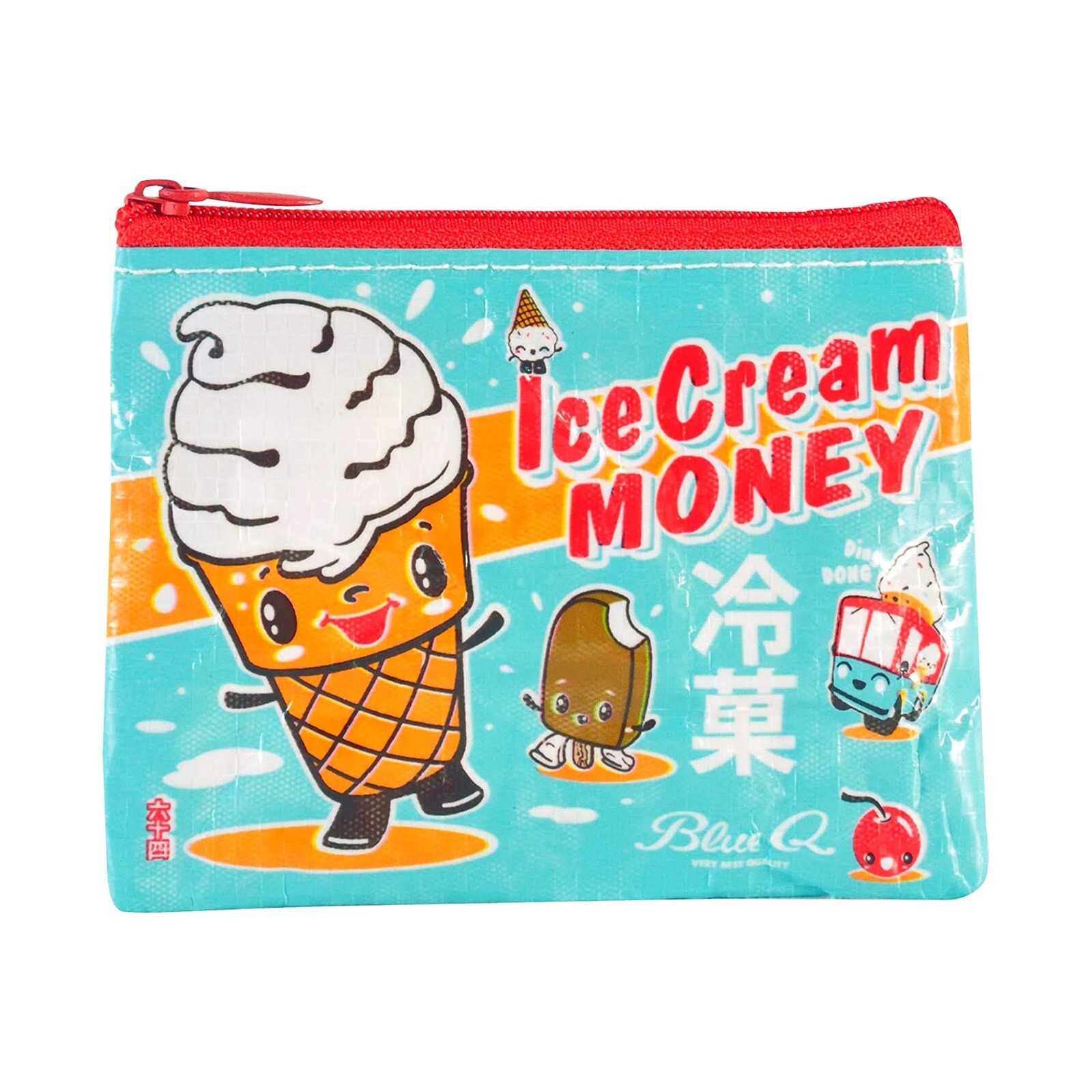 Кошелек для монет Blue Q Ice Cream Money НОВЫЙ В НАЛИЧИИ Новинка