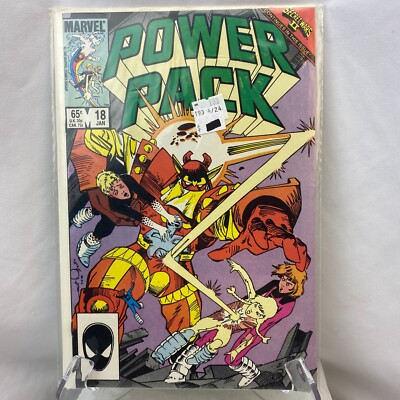 Power Pack #18 (VF) Jan 1986 Marvel Comics VERY NICE ISSUE!