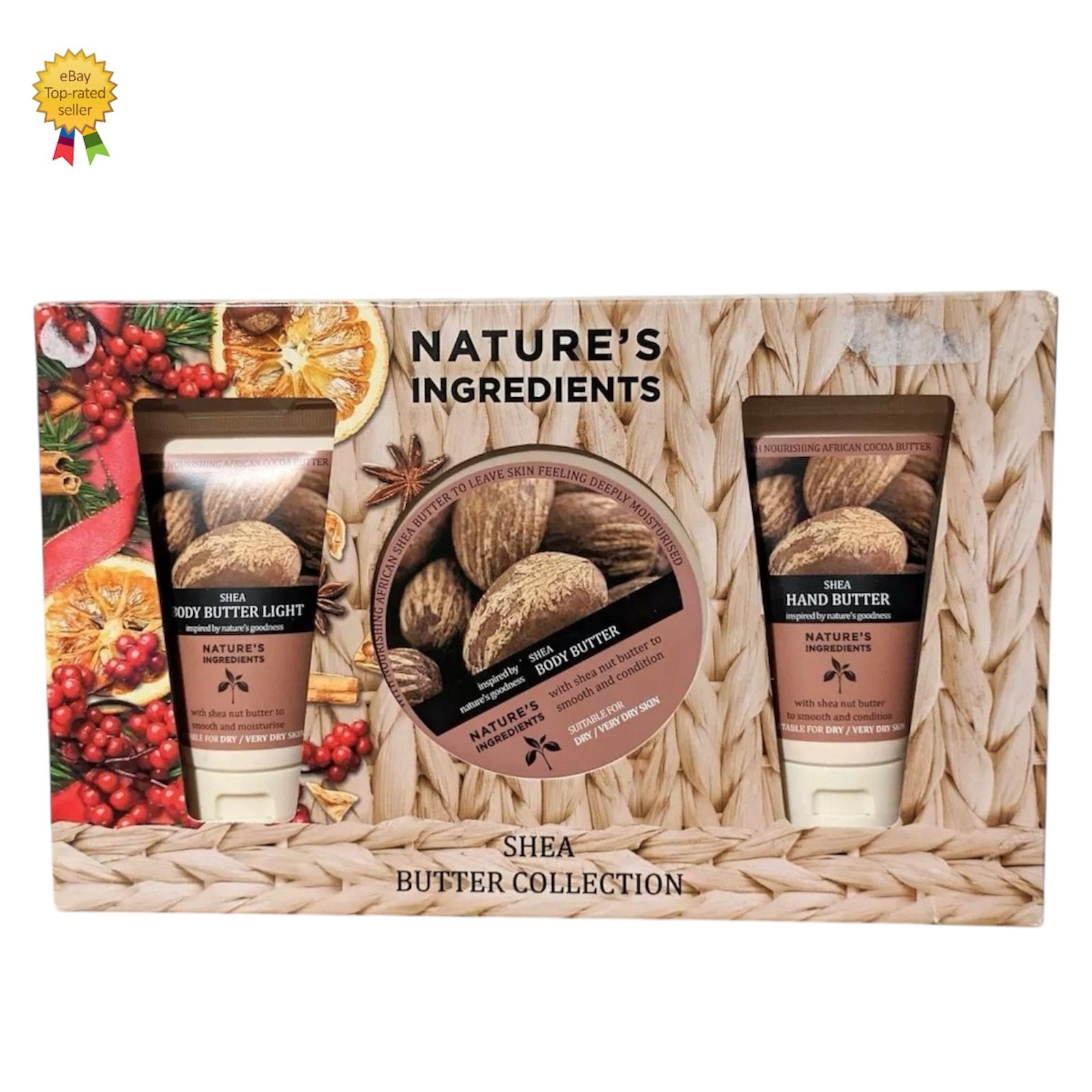 M&S Skincare Set – Body Butter, Hand Butter & Light Body Butter – Gift Set