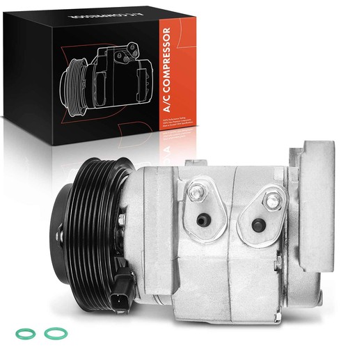 New A/C Compressor with 6-Groove Pulley Fits for Sanden SD7 Style