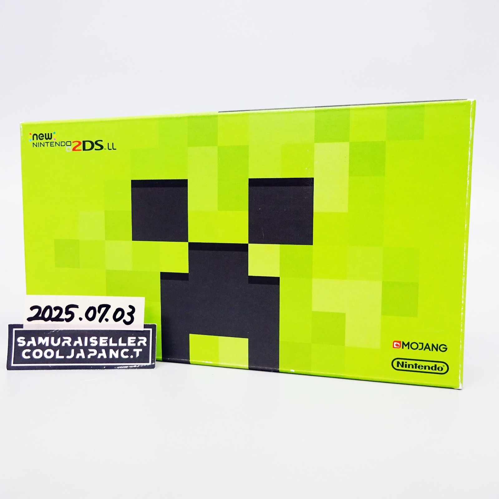New Nintendo 2DS LL Minecraft Creeper Edition Game Console