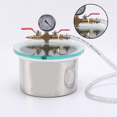 Vacuum Chamber Degassing Silicones Epoxies Essential Oils Gas Extraction Good