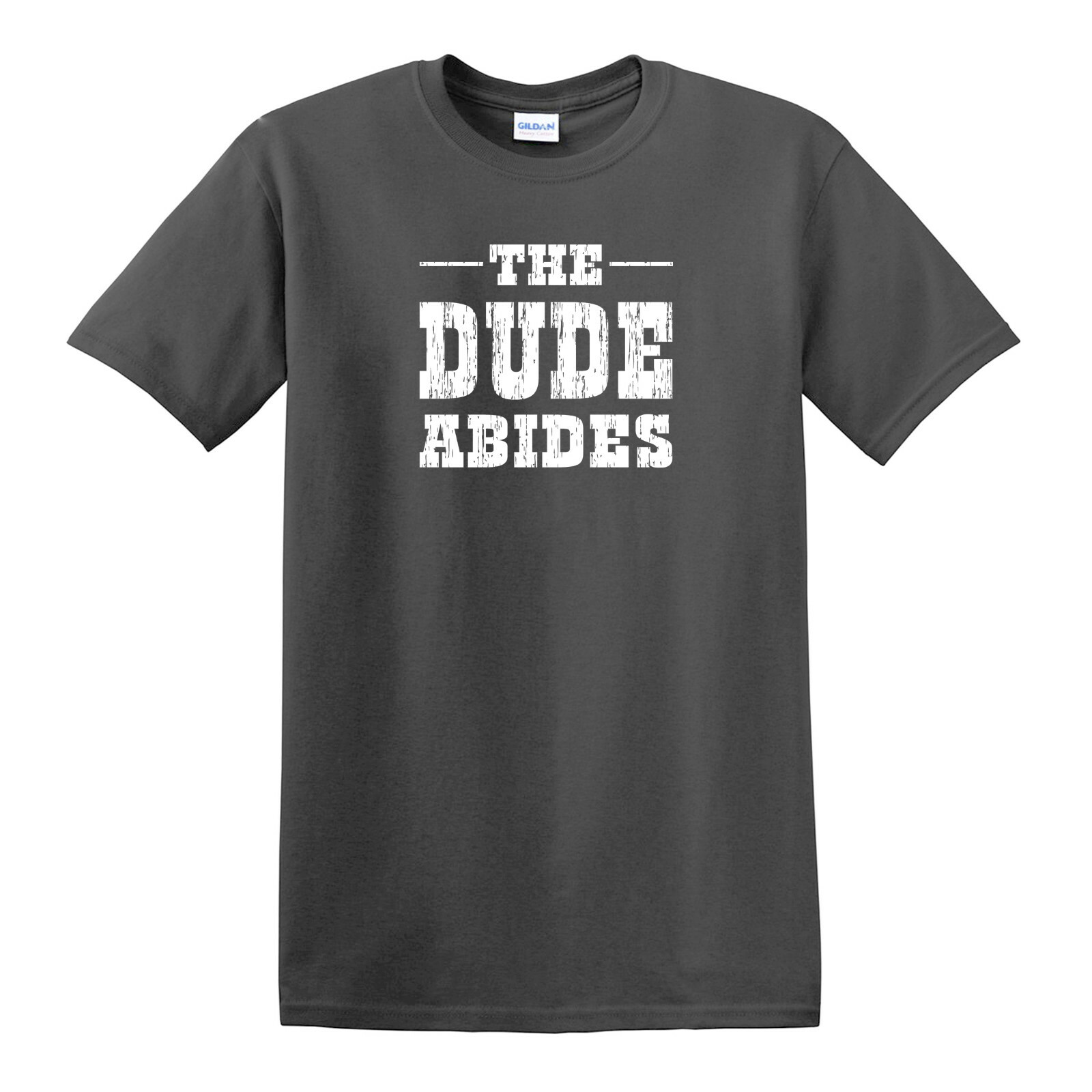 The DUDE Abides T-SHIRT – Big Lebowski Movie Urban Achievers