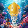 SWTOIPIG Interactive Dancing Octopus Toy,LED Light-Up Music Crawling Squid with Smart Obstacle Avoidance and Fishing Rod,Tummy Time Baby Toy,Musical Toy for 3 4 5 6 Year Old Boys and Girls(Yellow)