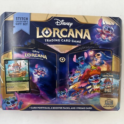 Stitch Collector's Gift Set Disney Lorcana Trading Card Game