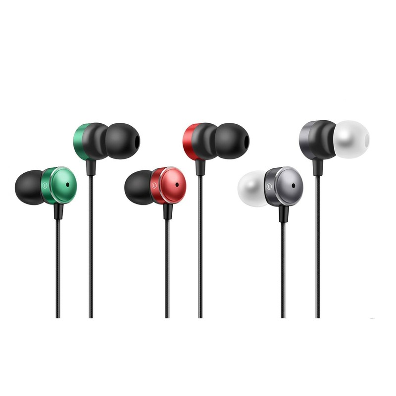 A08Pro Tuning Headphones 3.5mm In Ear Wired Metal Bass Mobil