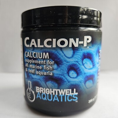 Brightwell Aquatics Calcion-P 200 grams Marine & Reef Powder Calcium Supplement