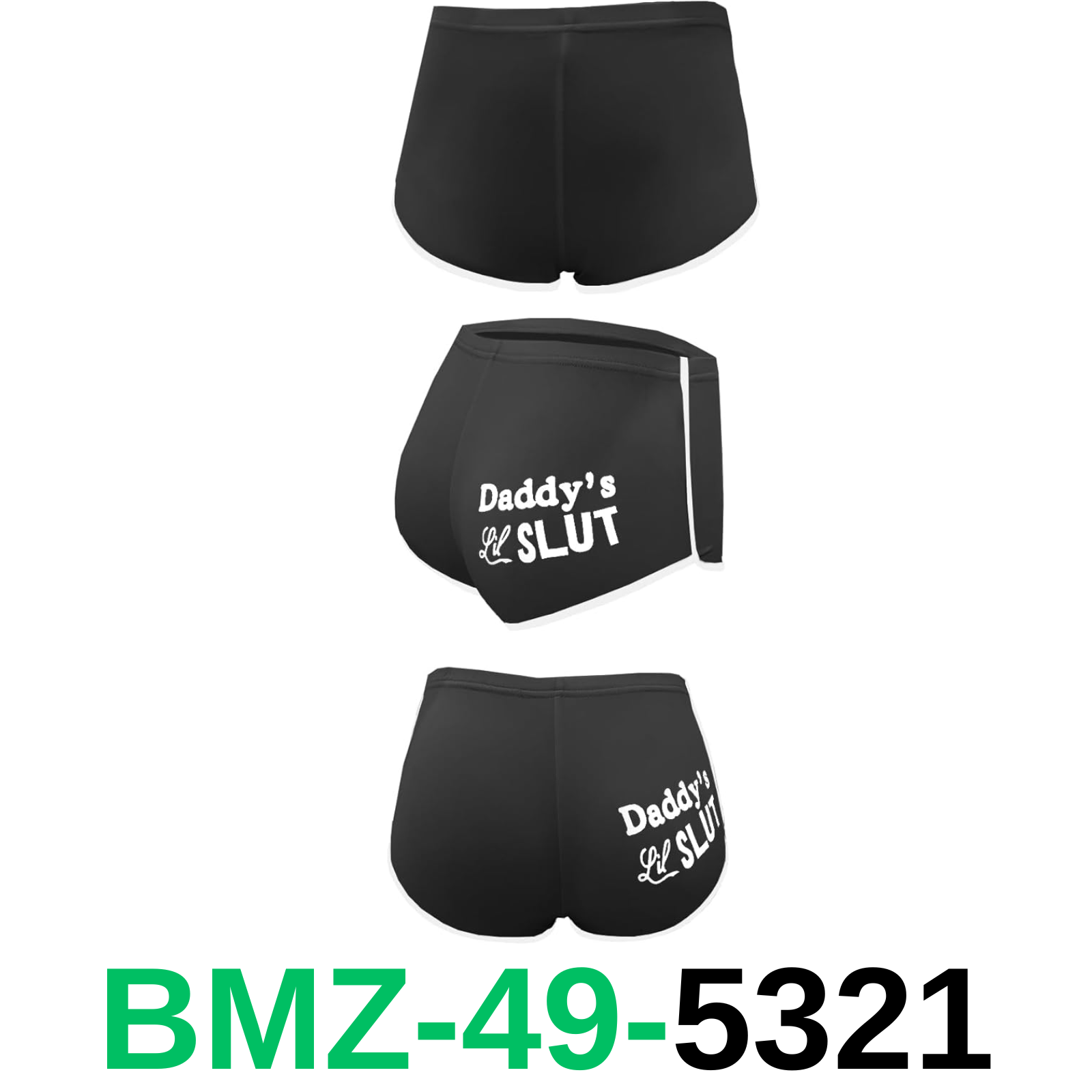 Womens Yoga Booty Shorts Sexy Printed Dance Sport Workout Hot Pants Plus, S