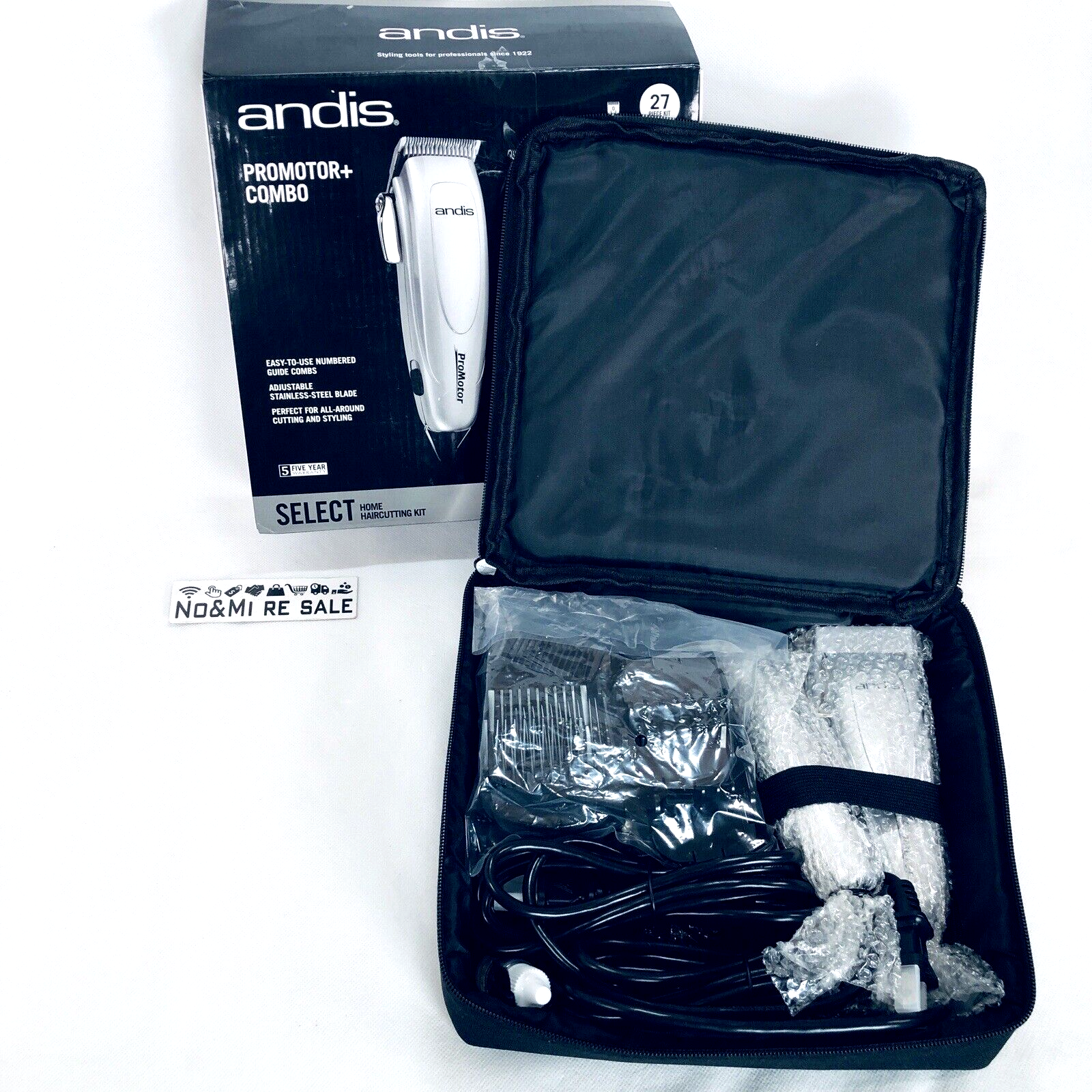 Andis 24565 Professional Promotor Electric Corded Hair Clipper & Beard Trimmer