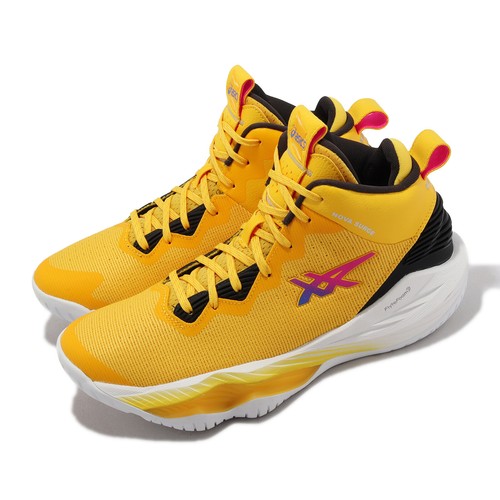 

Мужские баскетбольные кроссовки Asics Nova Surge 2 Saffron Graphite Grey Yellow 1061A040-750, Желтый, Nova Surge 2