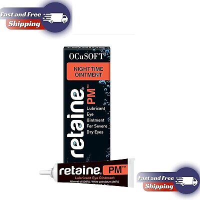 OCuSOFT Retaine Ointment night lubricant for dry eyes overnight    FREE SHIPPING