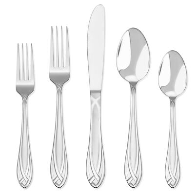 Set, Service For 8, Metallic