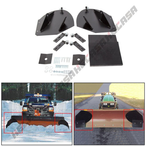 Universal Snow Plow Pro-Wing Blade Extenders Extensions For 