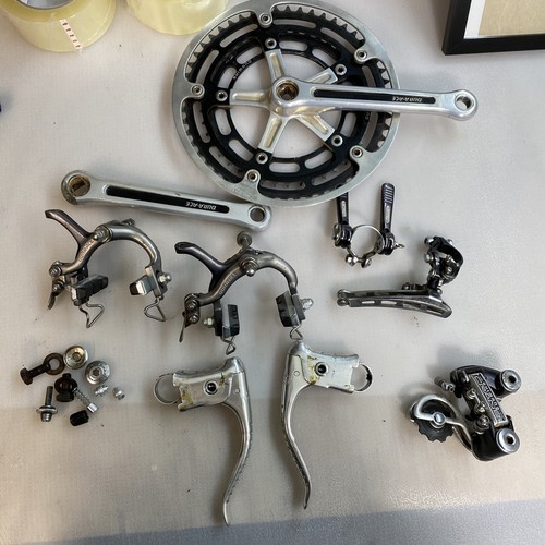 Shimano dura ace vintage group set crane 5 speed (8203) -122 Shimano dura ace vintage group set crane 5 speed (8203) -122