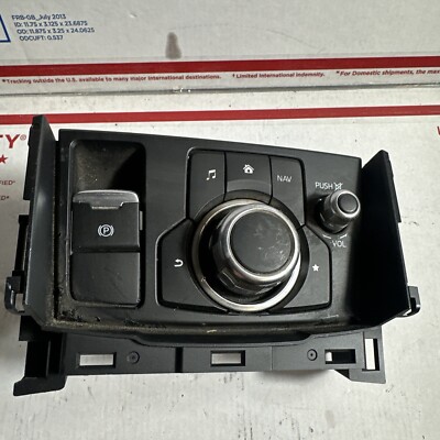 16-18 Mazda 6 Center Console Radio Navigation Control Switch GMJ6 66 CM0 A