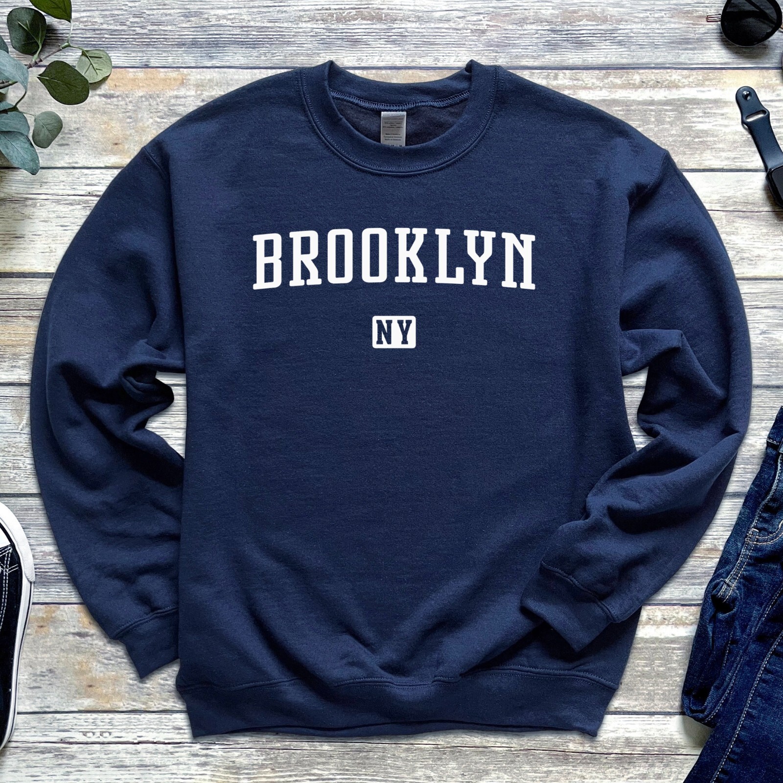 新品未使用COGTHEBIGSMOKE　 BROOKLYN SWEATSHIRT 新品【COGTHEBIGSMOKE】BROOKLYN SWEATSHIRT - メルカリ
