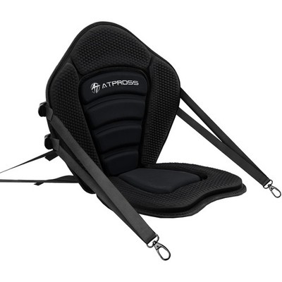 Standard Padded Kayak Canoe Seat Adjustable Backrest with 4 St...