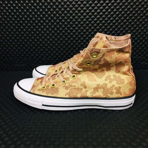 

Женские кроссовки Converse All Star Chuck Taylor, размер 7, золотистый камуфляж, Золотой, Converse All Star