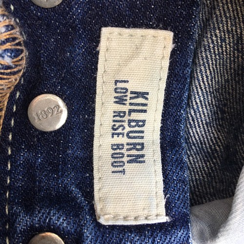 Abercrombie & Fitch Kilburn Low Rise Boot BUTTON FLY Jeans Youth Boys 14