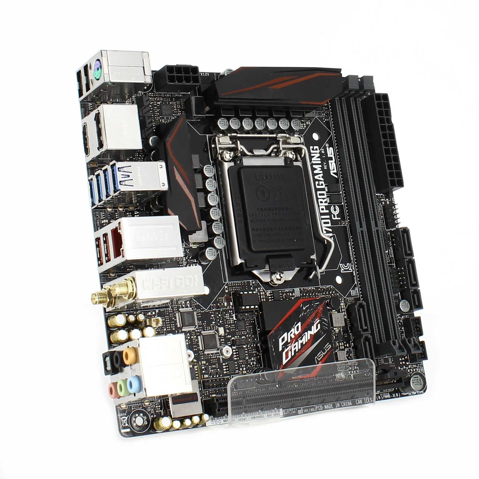ASUS Z170I Pro Gaming LGA 1151 Mini-ITX DDR4 WiFi (90MB0MQ0-M0EAY0) Mainboard