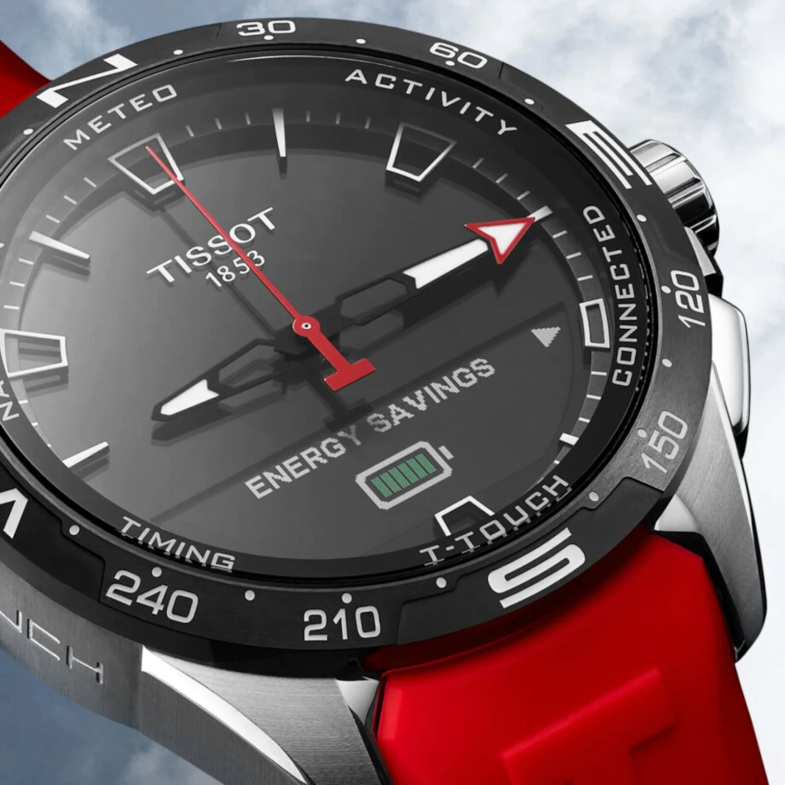 Pre-owned Tissot T-touch Connect Professional With Tags Timepiece T121.420.47.051.01