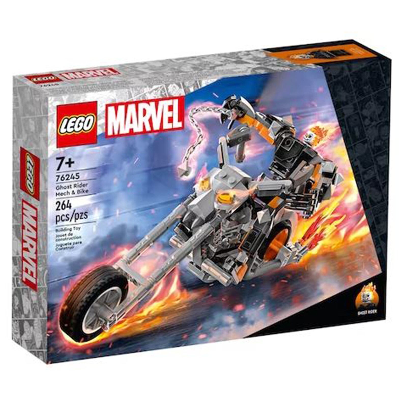 Набор для сборки роботов и мотоциклов LEGO Marvel Ghost Rider 76245 НОВЫЙ В НАЛИЧИИ