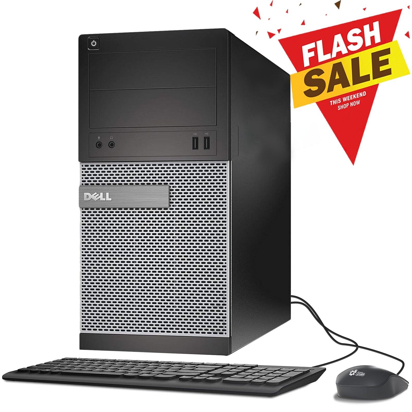 Dell 3020 Desktop PC Computer Tower Intel i5-4th 16GB 500GB Dell 3020 Desktop PC Computer Tower Intel i5-4th 16GB 500GB