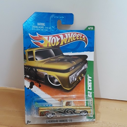 Hot Wheels Custom '62 Chevy Treasure Hunt Pick Up | eBay