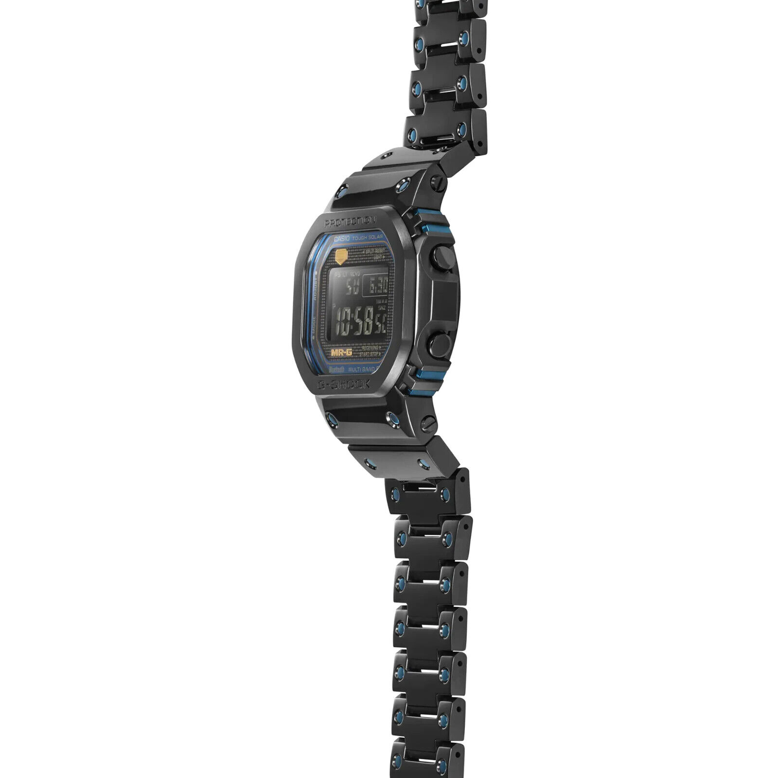 Pre-owned Casio G-shock Mr-g Digital Watch Mrgb5000ba-1 In Box With Tags