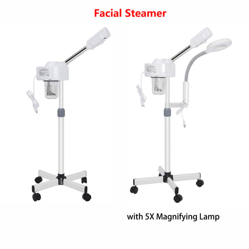 Ozone Facial Steamer Professional Spa Salon Facial Steamer W/ Hot Mist Function