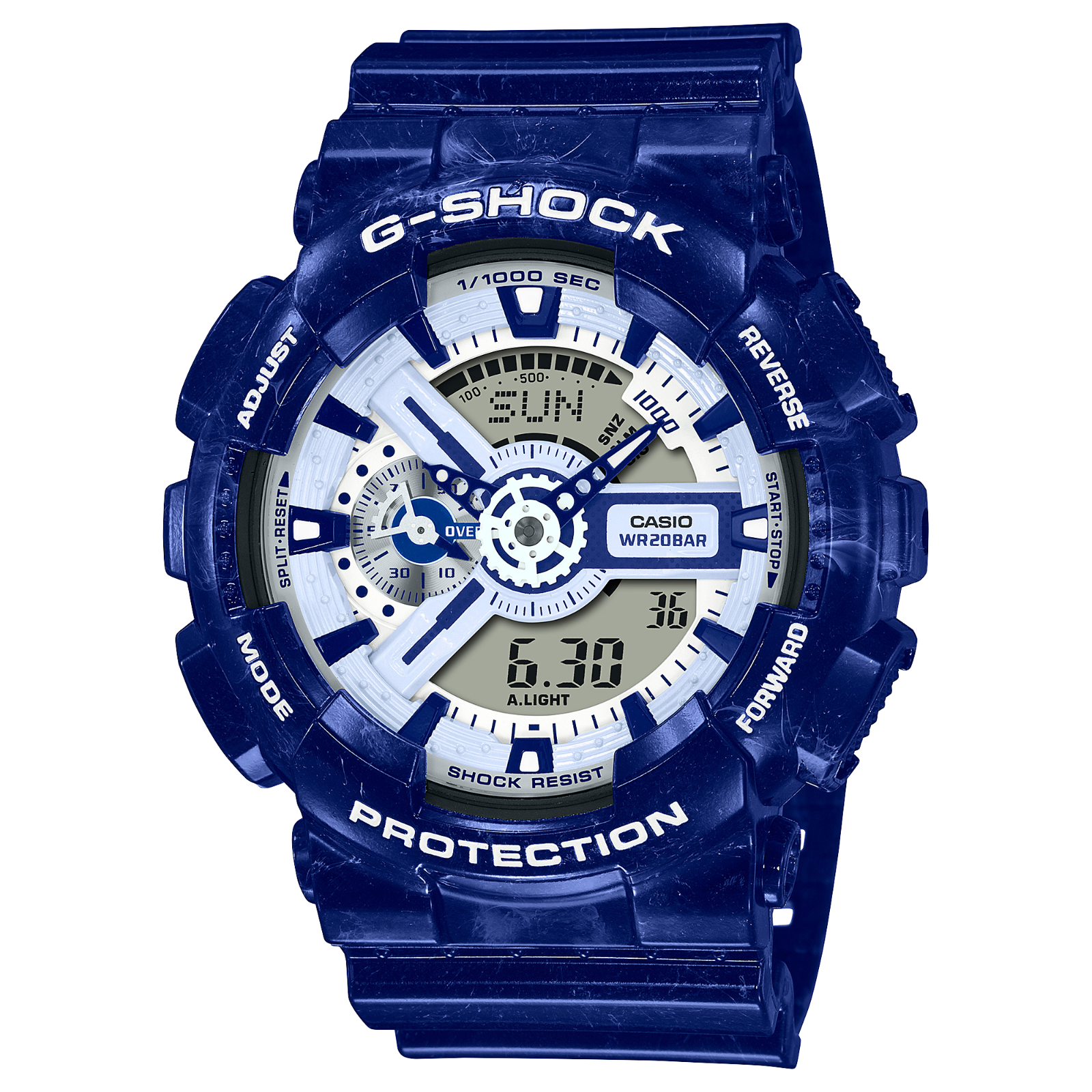 CASIO G-SHOCK GA110-HC 2個セット G-Shock Casio Watch GA110-HC Black w Purple/blue Face | eBay