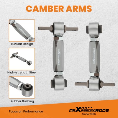 Rear Suspension Adjustable Upper Camber Control Arm For Honda Civic 1988-2000