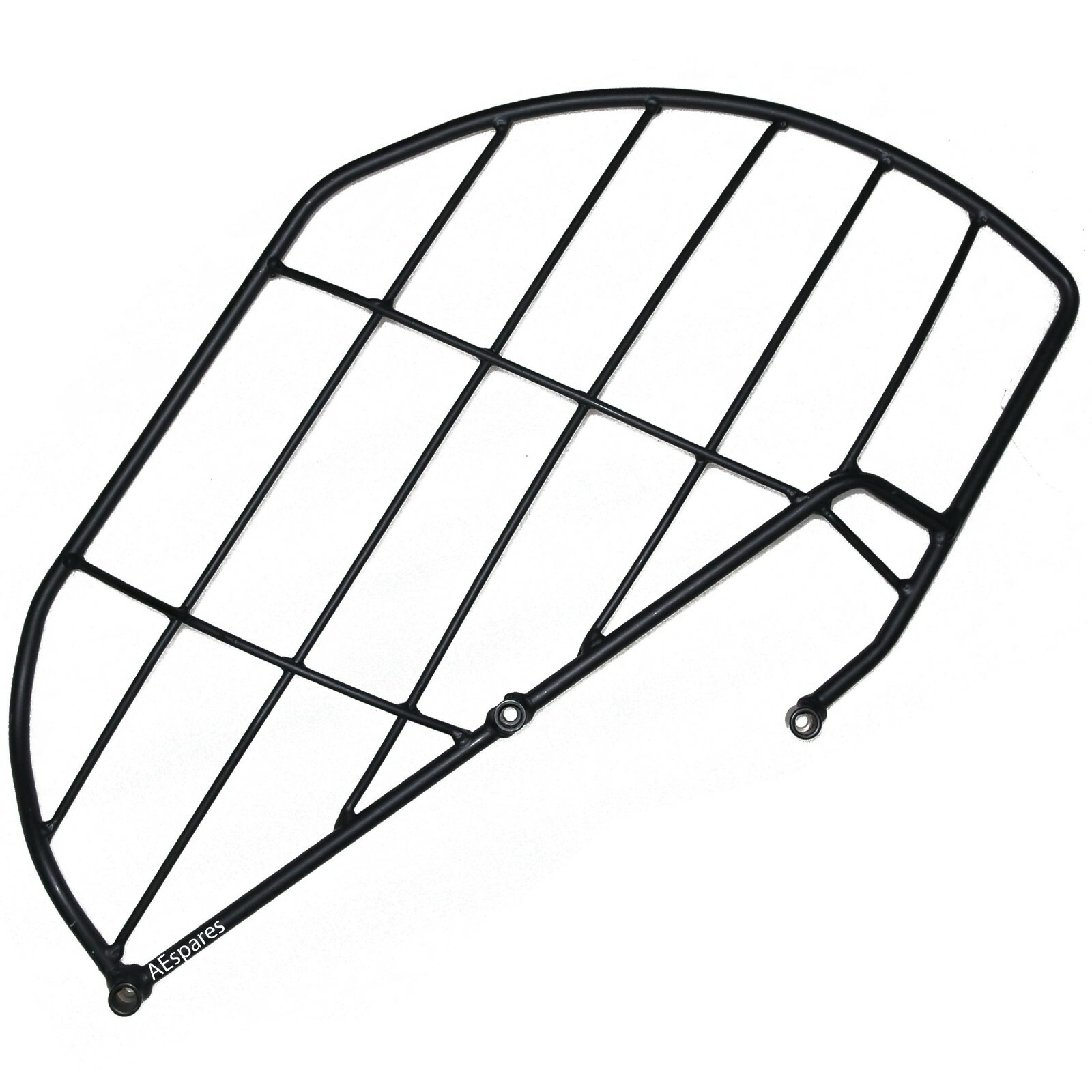 Fits Royal Enfield Himalayan BS4 Saree Guard Black  