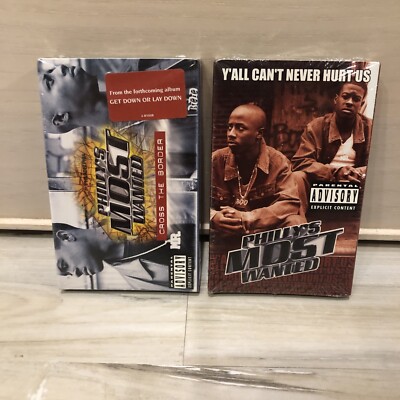 Philly's Most Wanted 2 Cassette Lot- Cross The Border & Y all Can t Never Hurt