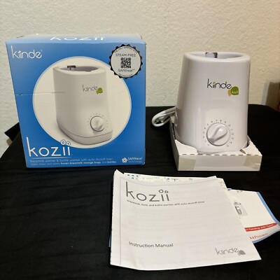 Kiinde Kozii Bottle Warmer and Breast Milk Warmer CIB Open Box