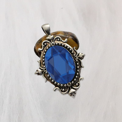 Black Magic Spell Pendant Blue Amulet Mind Control Your Destiny Powerful 14x