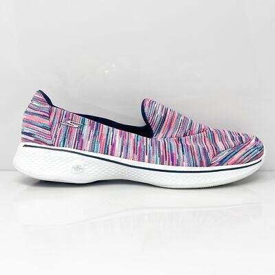 

Skechers Womens Go Walk 4 14904 Многоцветная Повседневная Обувь Кроссовки Размер 9.5, Multicolor, Go Walk 4