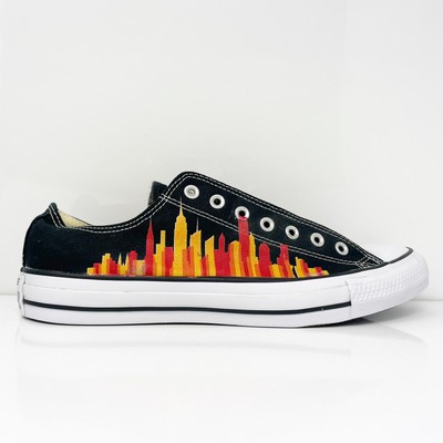 

Converse унисекс Chuck Taylor AS M9166 черные повседневные туфли кроссовки размер M 12 W 14, Черный, Chuck Taylor All Star