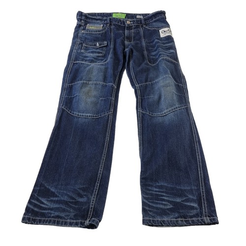 デニム・ジーパン ETRO Baggy chevron jeans White