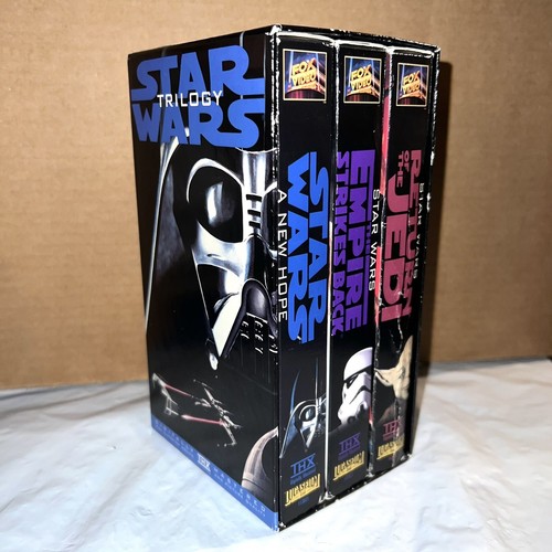 在庫一掃セール売れ筋ランキング Star Wars Trilogy 3-Tape Set (VHS 1995) THX Digitally キッズ・ファミリー
