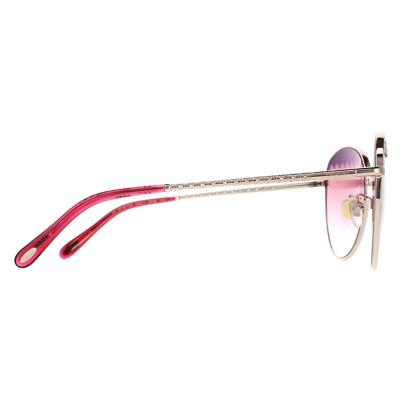 Pre-owned Chopard Sunglasses Schf75s 0a39 Shiny Red Gold Pink Gradient