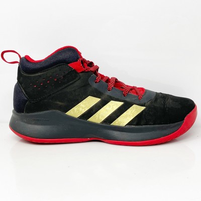 Adidas Boys Cross EM Up 5 FZ1475 Черные баскетбольные кроссовки, размер 5