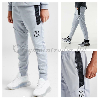 Nike Air Max Fleece Jogger SweatPants Wolf Grey/Black CJ5649-012 Size S |  eBay