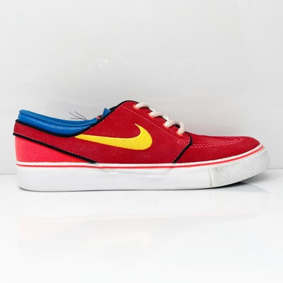 

Nike Boys Stefan Janoski 525104-608 Красная повседневная обувь Кроссовки Размер 6Y, Красный, Stefan Janoski