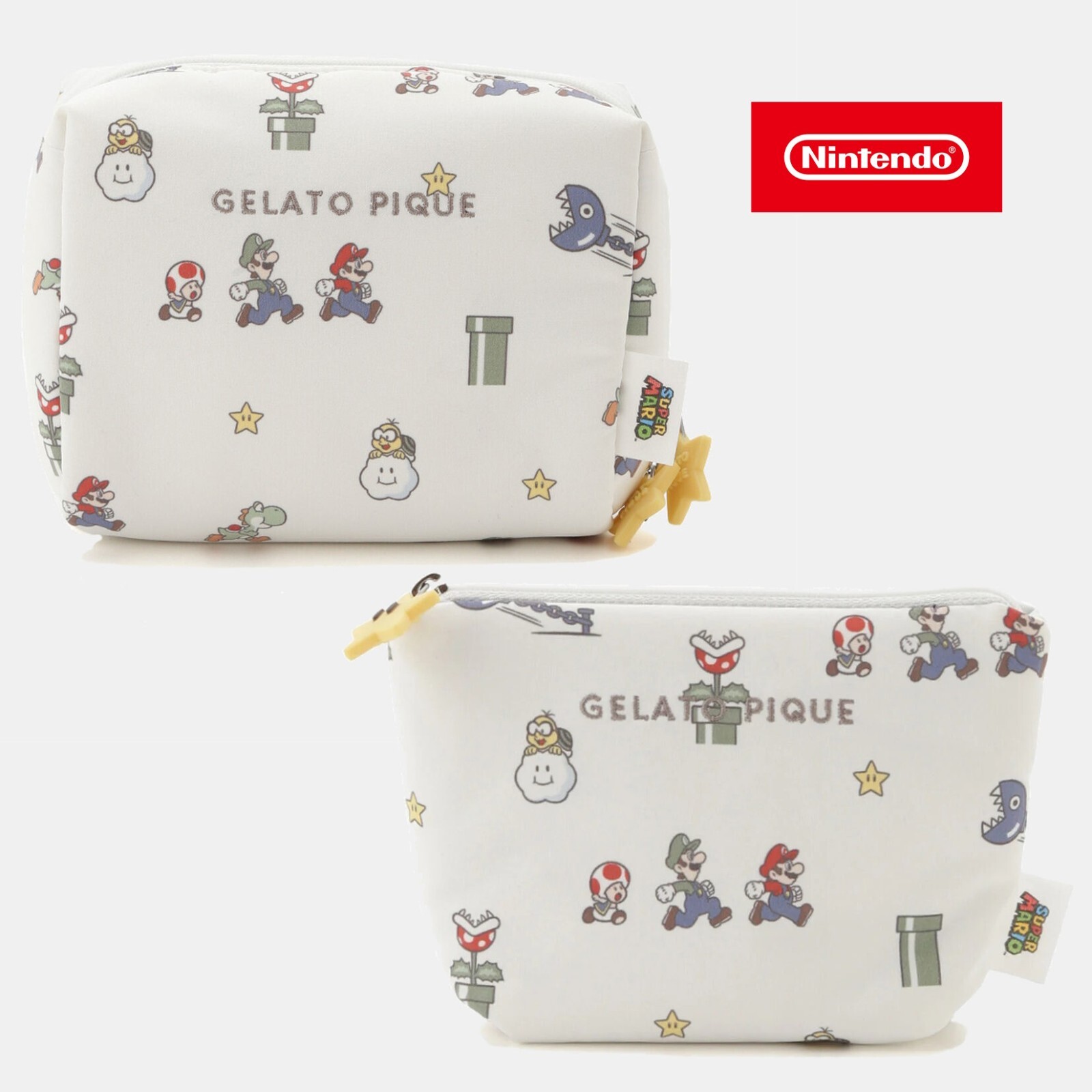 SUPER MARIO meets GELATO PIQUE（GRY） Gerapiquet and Mario