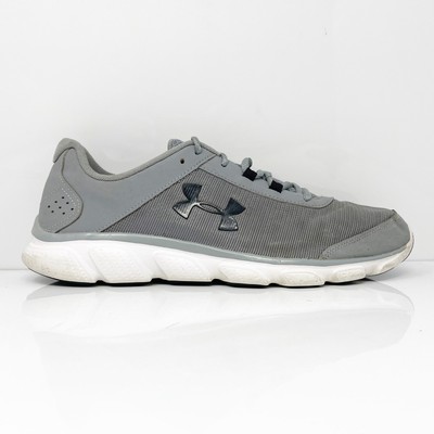 

Кроссовки для бега Under Armour Mens Micro G Assert 7 3020673-100 Серые 11.5, Серый, Micro G Assert 7