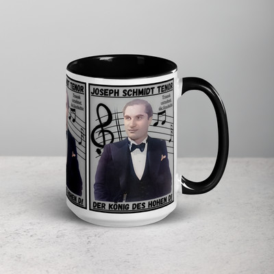 Joseph Schmidt Tenor ''Der König des hohen D'' Opera Belcanto NEW Coffee Mug 15oz