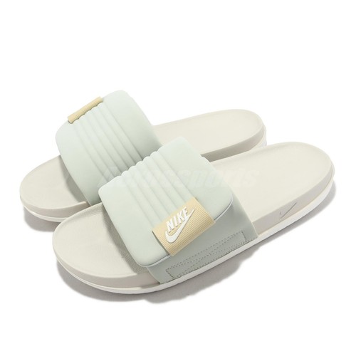 

Мужские сандалии без шнурков Nike Offcourt Slide Light Silver Grye DQ9624-003, Серебряный, Offcourt Adjust Slide